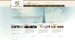 Desktop Screenshot of oryxhospitalitygroup.com